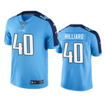 Titans Light Blue Dontrell Hilliard #10 Vapor Limited Jersey, Men