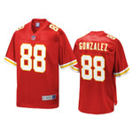Men Jersey Tony Gonzalez #88 Chiefs NFL Pro Line Red Jersey