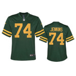 Youth Packers Elgton Jenkins #74 Green Alternate Game Jersey