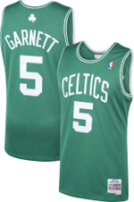 Mitchell &amp; Ness Men's Boston Celtics Kevin Garnett #5 Swingman Nba Jersey