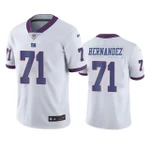 Giants Will Hernandez White Color Rush NFL Jersey