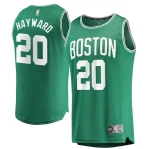 Gordon Hayward Boston Celtics Fast Break Nba Jersey Green - Icon Edition