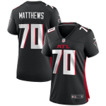 Jake Matthews Atlanta Falcons Women's Game Jersey - Black