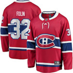 Christian Folin Montreal Canadiens Home Breakaway Player NHL Jersey - Red Color