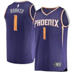 Devin Booker Phoenix Suns Fast Break Nba Jersey Purple - Icon Edition