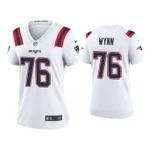 Women's 2020 Isaiah Wynn New England Patriots White Game NFL Jersey