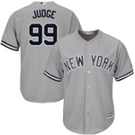 Aaron Judge New York Yankees Majestic Road Cool Base Player MLB Jersey - Gray