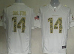 Nike Cincinnati Bengals #14 Andy Dalton Salute To Service White Game Jersey Nfl