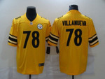 Men's Pittsburgh Steelers #78 Alejandro Villanueva Gold 2019 Inverted Legend Stitched Nfl Nike Limited Jersey Nfl