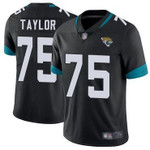 Jaguars #75 Jawaan Taylor Black Team Color Men's Stitched Football Vapor Untouchable Limited Jersey Nfl