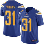 Nike Chargers #31 Adrian Phillips Electric Blue Men's Stitched Nfl Limited Rush Jersey Nfl