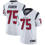 Texans #75 Martinas Rankin White Men's Stitched Football Vapor Untouchable Limited Jersey Nfl