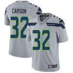 Nike Seahawks 32 Chris Carson Grey Alternate Men's Stitched Nfl Vapor Untouchable Limited Jersey Nfl