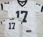 Penn State Nittany Lions #17 White Jersey NCAA