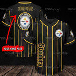 Nfl Pittsburgh Steelers Baseball Shirt - Baseball Jersey Lf
