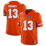 Florida Gators Orange #13 Feleipe Franks Football Player Performance Jersey NCAA