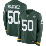 Nike Packers 50 Blake Martinez Green Team Color Men's Stitched Nfl Limited Therma Long Sleeve Jersey Nfl