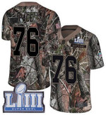 #76 Limited Orlando Pace Camo Nike Nfl Youth Jersey Los Angeles Rams Rush Realtree Super Bowl Liii Bound Nfl