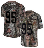 Nike Chiefs #95 Chris Jones Camo Men's Stitched Nfl Limited Rush Realtree Jersey Nfl