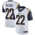 Nike Los Angeles Rams #22 Marcus Peters White Men's Stitched Nfl Vapor Untouchable Limited Jersey Nfl