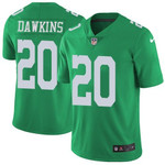Nike Philadelphia Eagles #20 Brian Dawkins Green Men's Stitched Nfl Limited Rush Jersey Nfl