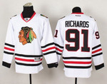 Chicago Blackhawks #91 Brad Richards White Jersey Nhl