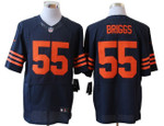 Size 60 4Xl-Lance Briggs Chicago Bears #55 Blue&Yellow Stitched Nike Elite Nfl Jerseys Nfl