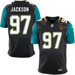 Nike Jaguars #97 Malik Jackson Black Alternate Men's Stitched Nfl Elite Jersey Nfl