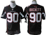 Size 60 4Xl-Dockett Arizona Cardinals #90 Black Stitched Nike Elite Nfl Jerseys Nfl