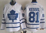 Toronto Maple Leafs #81 Phil Kessel White Jersey Nhl