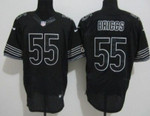 Nike Chicago Bears #55 Lance Briggs Black Elite Jersey Nfl