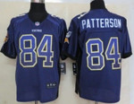 Nike Minnesota Vikings #84 Cordarrelle Patterson Drift Fashion Purple Elite Jersey Nfl