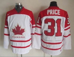 2010 Olympics Canada #31 Carey Price White Jersey Nhl