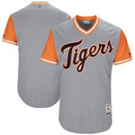Personalize Jersey Custom Men's Detroit Tigers Majestic Gray 2017 Players Weekend Authentic Team Jersey Mlb