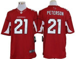 Nike Arizona Cardinals #21 Patrick Peterson Red Limited Jersey Nfl