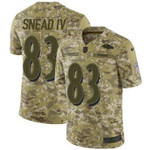 Nike Ravens #83 Willie Snead Iv Camo Men's Stitched Nfl Limited 2018 Salute To Service Jersey Nfl