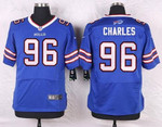 Men's Buffalo Bills #96 Stefan Charles Royal Blue Team Color Nfl Nike Elite Jersey Nfl