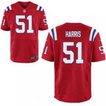 Men's New England Patriots #51 David Harris Red Alternate Stitched Nfl Nike Elite Jersey Nfl