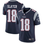 Nike New England Patriots #18 Matt Slater Navy Blue Team Color Men's Stitched Nfl Vapor Untouchable Limited Jersey Nfl