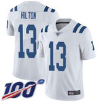Nike Colts #13 T.Y. Hilton White Men's Stitched Nfl 100Th Season Vapor Limited Jersey Nfl