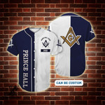 Personalize Baseball Jersey - Custom Lodge Name Number Prince Hall Freemasonry Baseball Jersey | Colorful | Adult Unisex | S - 5XL Full Size - Baseball Jersey LF