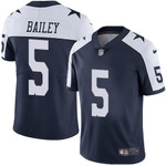 Nike Dallas Cowboys #5 Dan Bailey Navy Blue Thanksgiving Men's Stitched Nfl Vapor Untouchable Limited Throwback Jersey Nfl