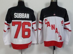 2014-15 Men's Team Canada #76 P.K. Subban White 100Th Anniversary Jersey Nhl