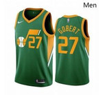 Men Utah Jazz 27 Rudy Gobert Green Nba Swingman 2020 21 Earned Edition Jersey Nba
