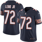 Men's Nike Chicago Bears #72 Charles Leno Jr Navy Blue Team Color Stitched Football Vapor Untouchable Limited Jersey Nfl