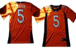 Nike Denver Broncos #5 Matt Prater 2013 Orange Elite Jersey Nfl