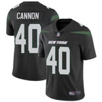 New York Jets #40 Trenton Cannon Black Alternate Men's Stitched Football Vapor Untouchable Limited Jersey Nfl