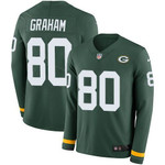 Nike Packers 80 Jimmy Graham Green Team Color Men's Stitched Nfl Limited Therma Long Sleeve Jersey Nfl