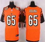 Cincinnati Bengals #65 Clint Boling Orange Alternate Nfl Nike Elite Jersey Nfl