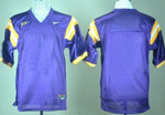 Personalize Jersey Men's Lsu Tigers Customized Purple Jersey Ncaa